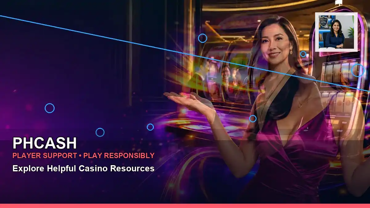 PHCASH mobile casino app layout for convenient play on supported devices